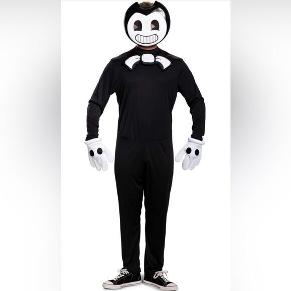 Bendy and the Ink Machine Classic Men's Costume,size M 38-40 - Picture 1 of 7